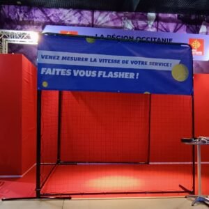 Jeu de radar de vitesse tennis à louer chez Elite Animation Toulouse